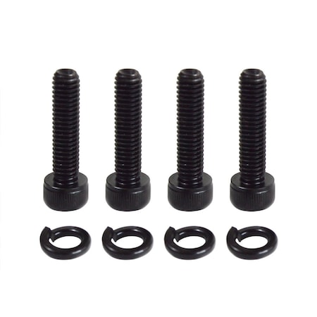 Superior Parts Hex Socket HD Bolt M6 x 25 w/Washer, PK 4 SP 883-507